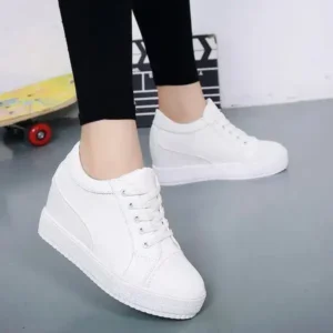 Bliklik Women'S Fashion Platform Platform Sneakers