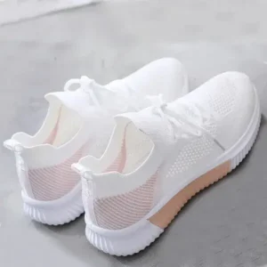 Bliklik Women Fashion Color Blocking Breathable Sneakers