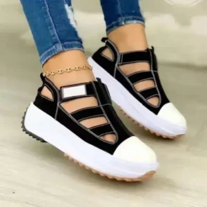 Bliklik Creative Cutout Platform Sneakers