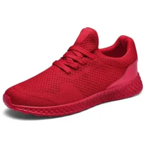 Bliklik Men Fashion Solid Color Breathable Sneakers