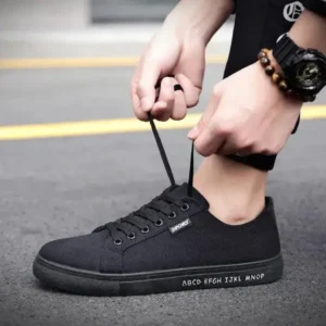 Bliklik Men Casual Canvas Breathable Shoes