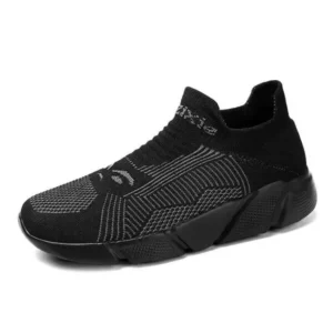 Bliklik Men'S Fashion Low Top Stretch Breathable Sneakers