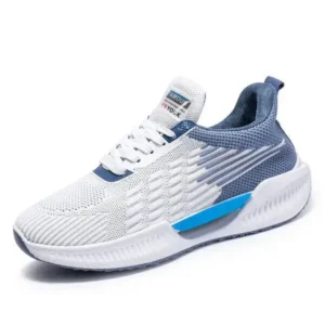 Bliklik Men'S Fashion Hollow Color Matching Breathable Running Sneakers