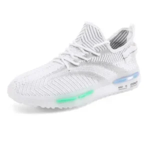 Bliklik Men'S Fashion Jelly Sole Running Sneakers